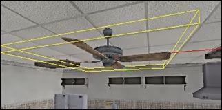 Insert an entity prop_dynamic and choose fan blades.