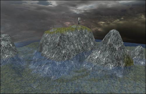Adding water and terrain with skydome