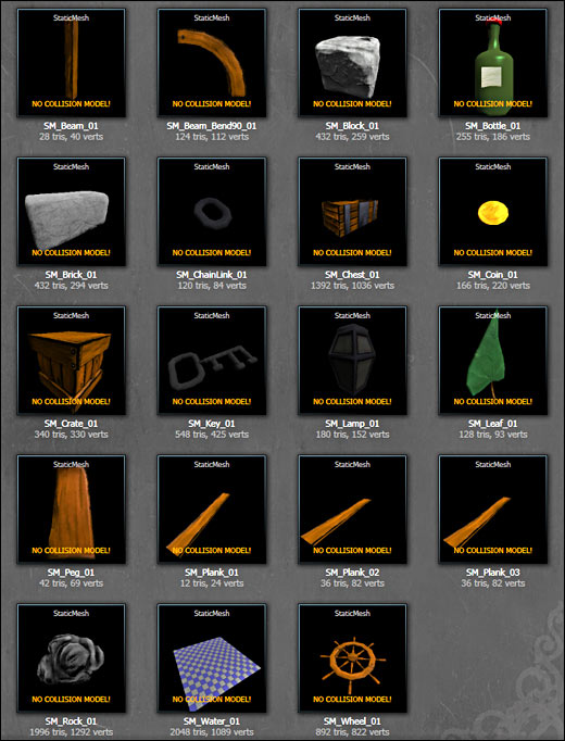 UDK Custom Props/Assets created by WarrenM