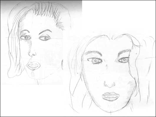 This is what I drew in Summer of 2003.