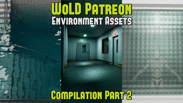 WoLD Patreon Environment Assets - Compilation Part 2 (11-20 Game Ready Assets)