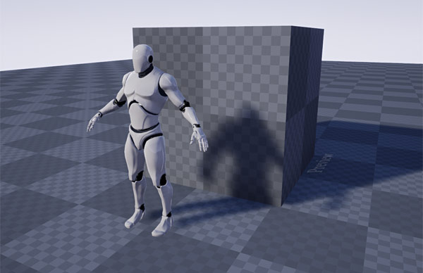 UE4 Mannequin scale reference