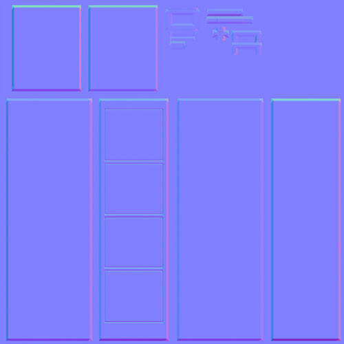 File cabinet normal map