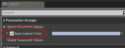 Adjusting Material Instance Base Color