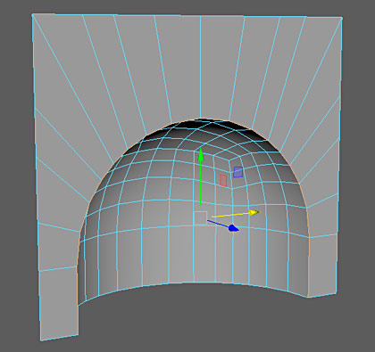Selecting inner edge