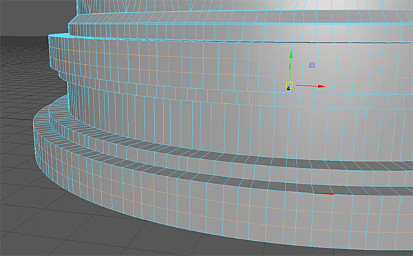 Inserting edge loops