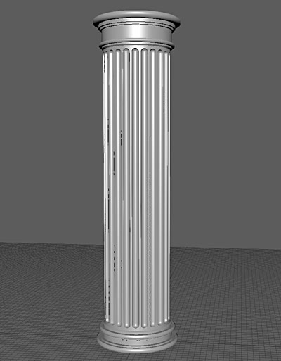 High-poly mesh completed