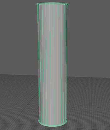 Low-poly middle section