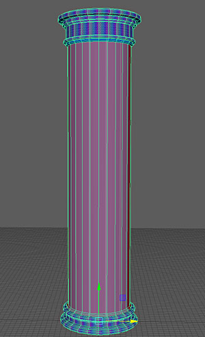 Applying UV Grid material