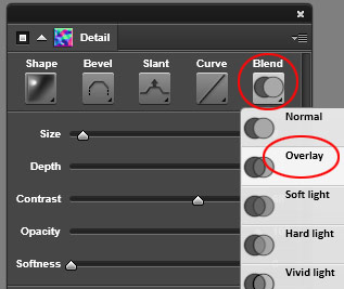 Blend Mode to Overlay