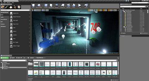Second Recommended Project: covered in "UE4 The Corridor Project"